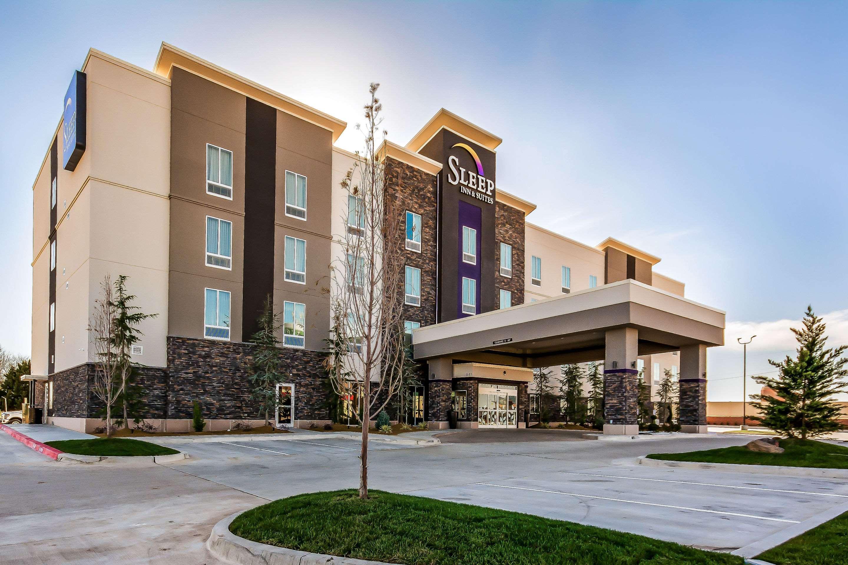 Sleep Inn & Suites Yukon Oklahoma City Exterior foto